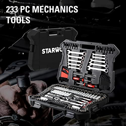 Starwork True Mechanic™ 233-Piece Mechanics Tool Set, Professional, Sae/Metric #TOP7