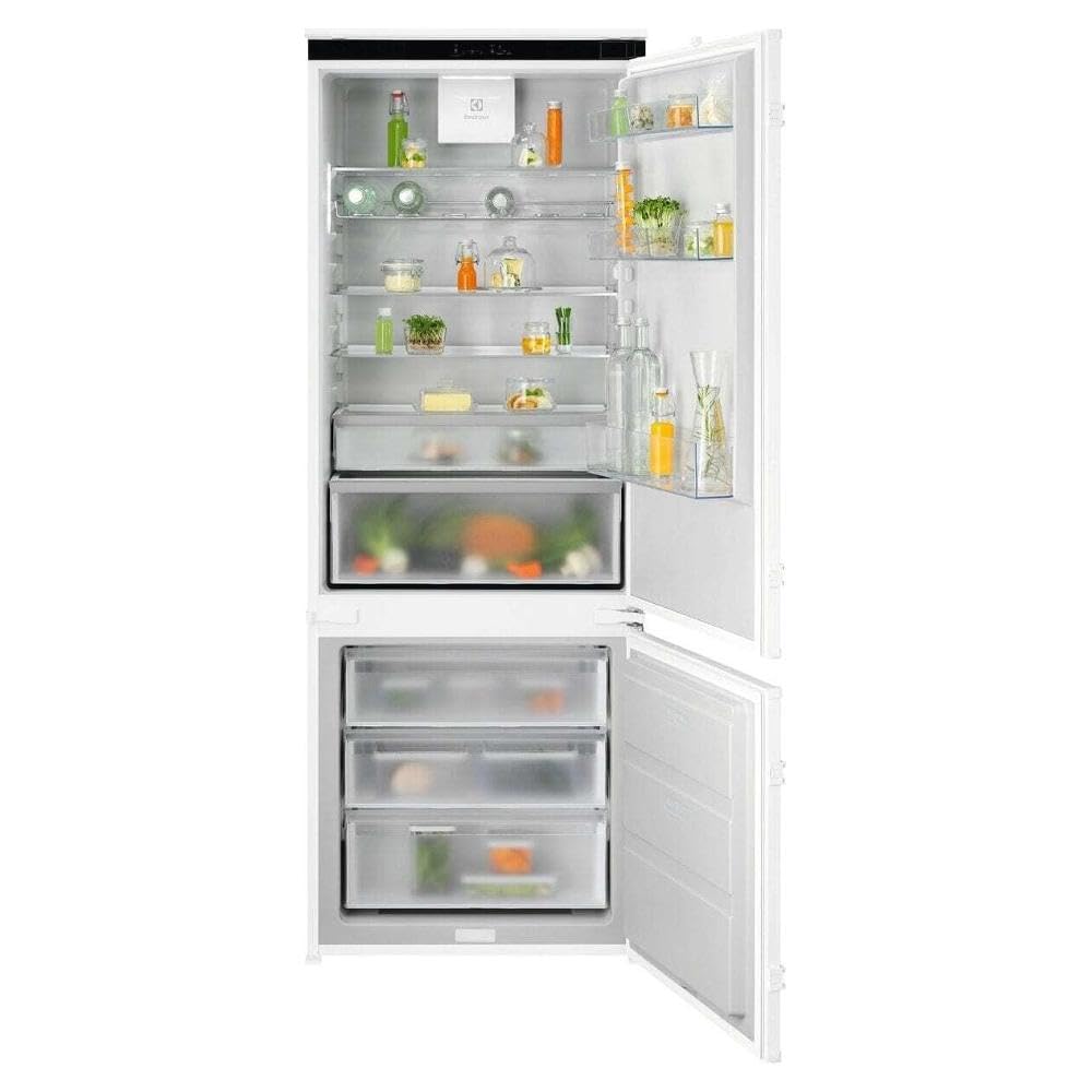 Electrolux KNA7TE75S - Frigorifero No Frost Combinato da Incasso 375 Litri Classe Energetica E Bianco