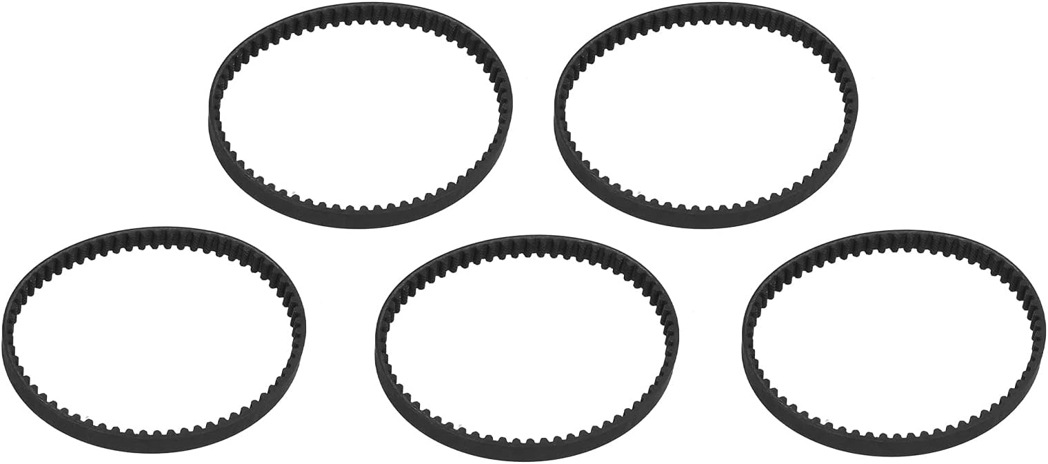 3D Printer Timing Belt Neoprene Synchronous Closed Loop Pulleys HTD 5mm Pitch High Strength Heat 230260℃ for 3D Printers Robotics Mechanical Arms 5Pcs (5412-0009-0275)