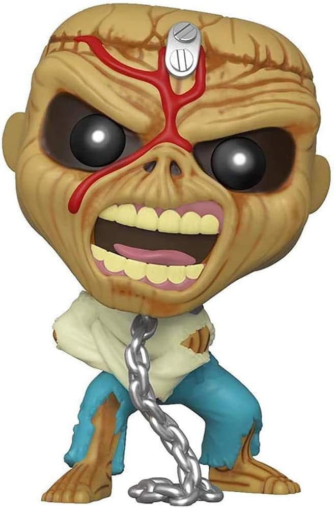 Funko POP! Rocks: Iron Maiden - Piece Of Mind - (Skeleton Eddie) - Collectable Vinyl Figure - Gift Idea - Official Merchandise - Toys for Kids & Adults - Music Fans - Model Figure for Collectors