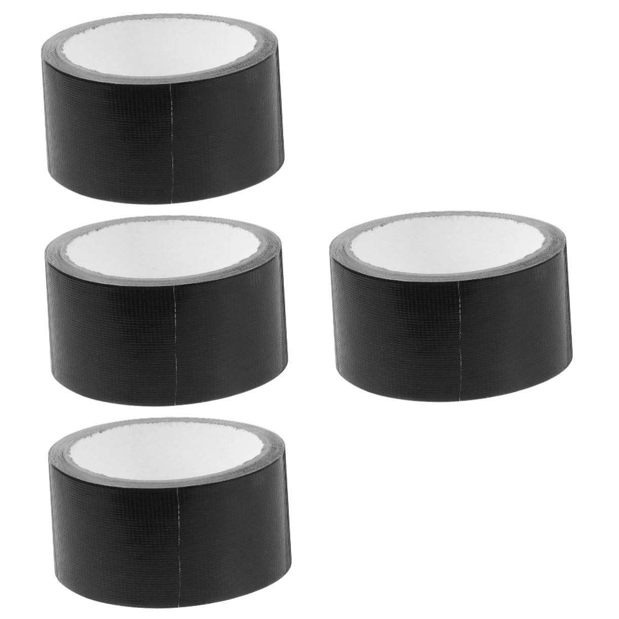 Cabilock Cinta Fuerte Banda Cinta Autoadhesiva Cinta De Butilo Adhesivo Cinta De Reparación De Telas Cinta Adhesiva Reparar Alfombra Conducto Artesanía Negro Polietileno 2 Rollos*4