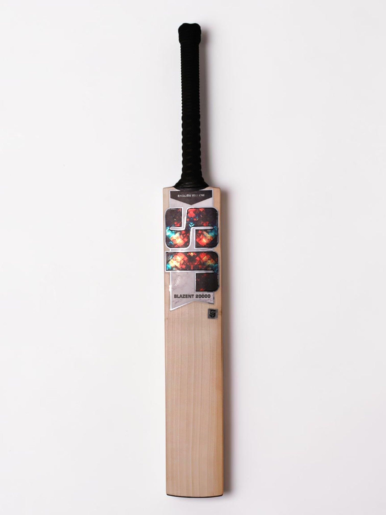 Blazent 20000 English Willow Seasoned Cricket Bat, Grade 1, Full Cane Handle, Leather Ball, Size 4-image-49