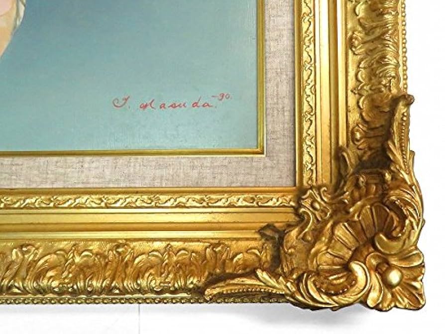 s*a様 花瓶のバラ 油彩画 金色フレーム付き s*a様 花瓶のバラ 油彩画 金色フレーム付き s*a様