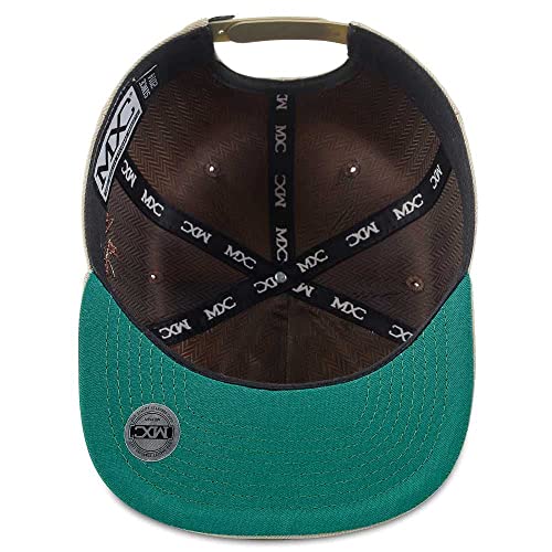 Boné MXC BRASIL Aba Reta Strapback Ajustável Fitão 143