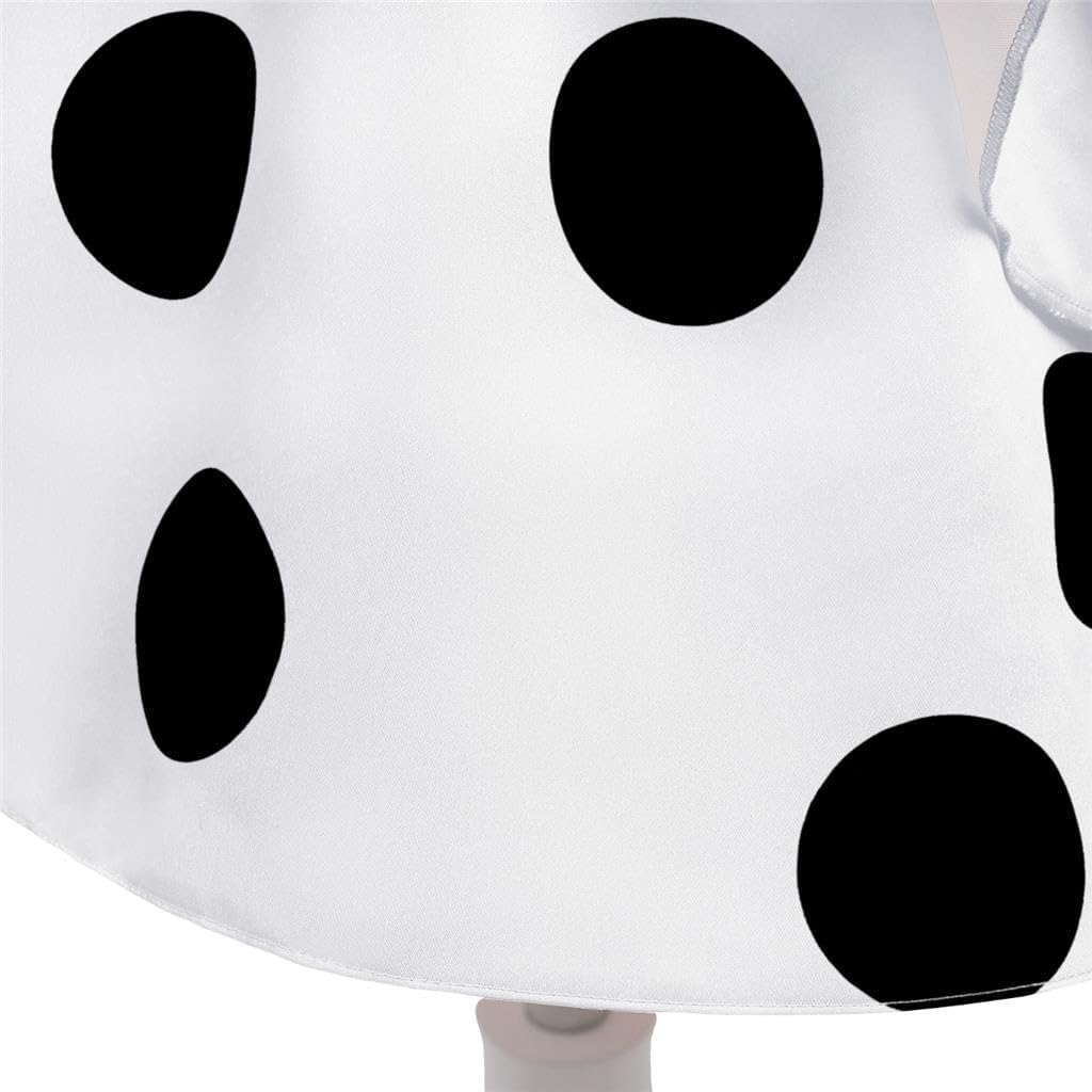 Dressy Daisy Polka Dot Fancy Party Dress for Girls Halloween Princess Costumes Birthday Christmas Party Outfits Red White
