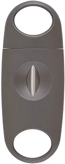 Xikar VX V-Cut V Cutter, Cigar Cutter, Up to 64 Ring Gauge, Razor-Sharp Blade Provides A Clean Cut Every Time, Concave Design for Cigar Rest, Gunmetal