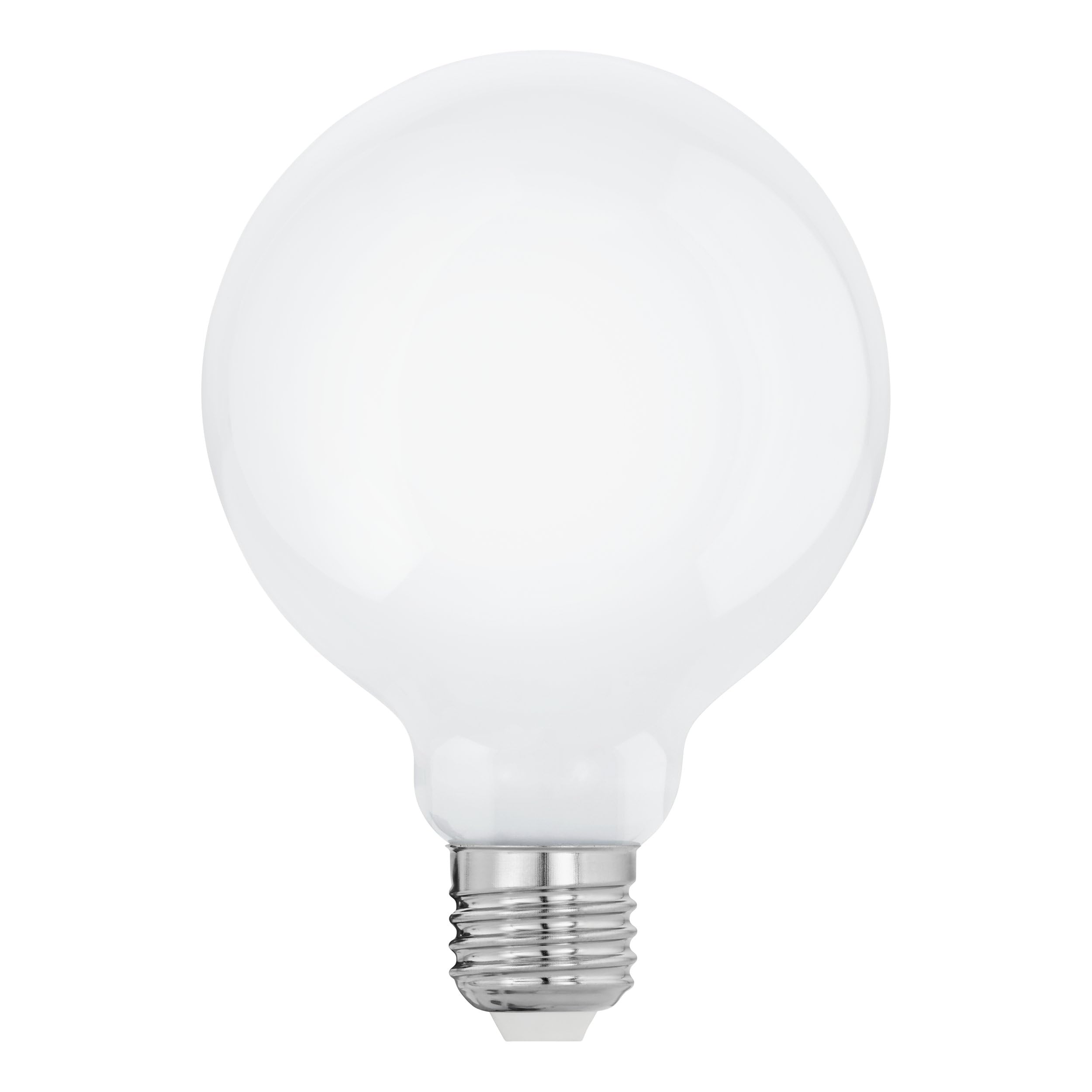 Eglo Connect.z Smart Home LED Bulb E27, G95, ZigBee, App and Voice Control Alexa, Dimmable, RGB, Warm White, 806 Lumens, 7.5 Watts, Light