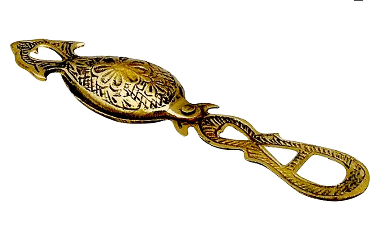 Vintage Brass Surma Dani, Traditional Handcrafted Kajal Container with Ethnic Engraving, Antique Finish Decorative Eye Cosmetic Holder-image-39