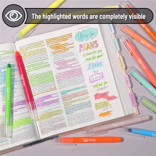 Image of Mr. Pen- No Bleed Gel Highlighters, Vintage Colors, 16 Pack