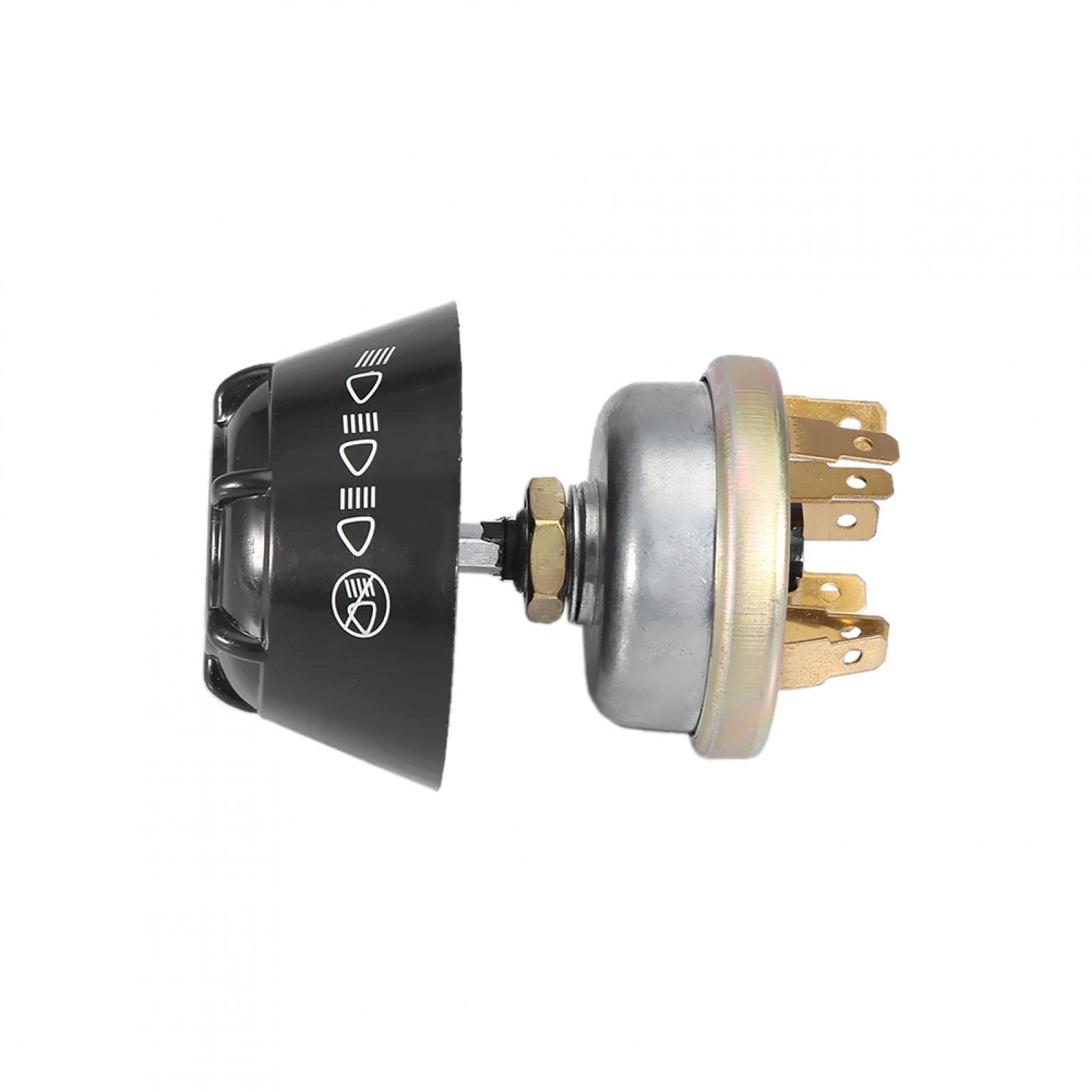 16mm moment druk schakelaar Rond geel 8A 12V