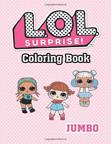 lol surprise jumbo coloring book