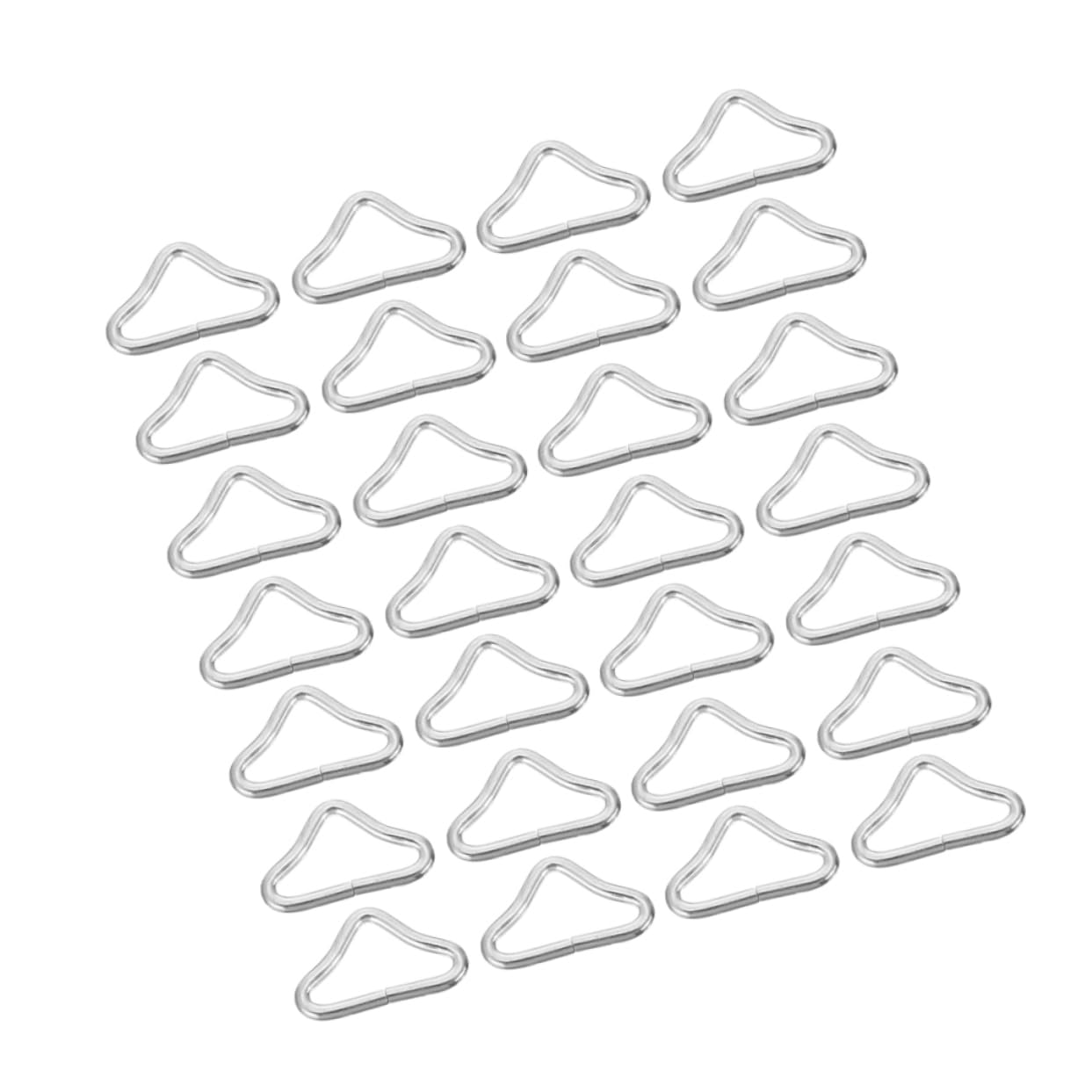 SUPVOX 70piezas Hebilla De Resorte para Trampolín Anillo Forma De v Accesorio De Repuesto para Cama Elástica Anillos De Conexión para Reparación De Lona De Salto