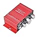 Produktbild Lazmin Home Mini Audio Verstärker, tragbarer Zweikanal Surround HiFi Sound HiFi Stereo Receiver 12V Adapter fürs Auto