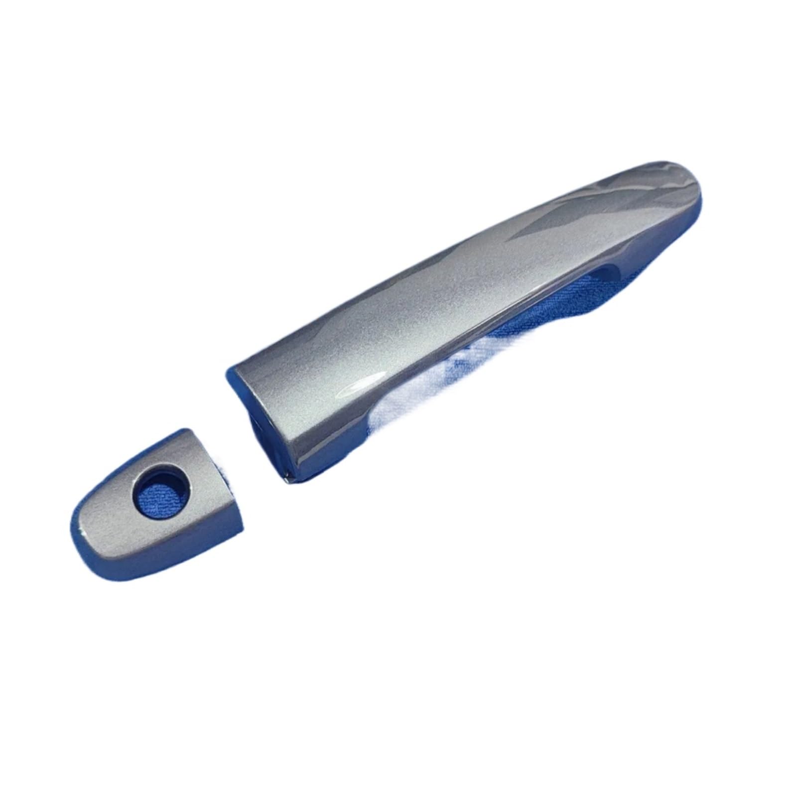 Kedfbts One Color Car Outer Handle Compatible With Toyota For Camry 2002 2003 2004-2006 For Corolla For Avensis For Aygo Starry Grey With Hole Exterior Door Handle