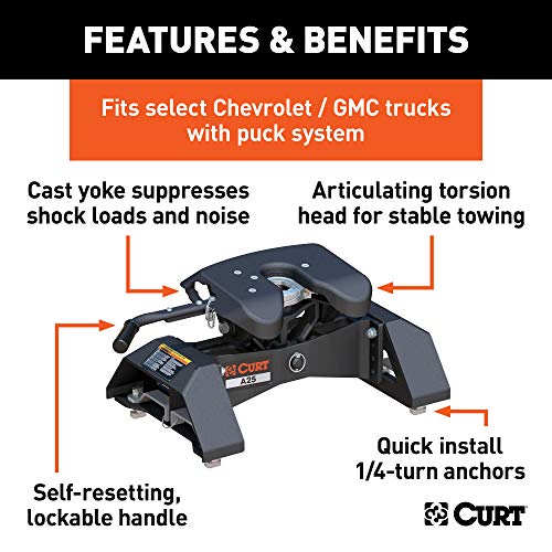 Curt 16093 A25 5Th Wheel Hitch, 25,000 Lbs thumb #2
