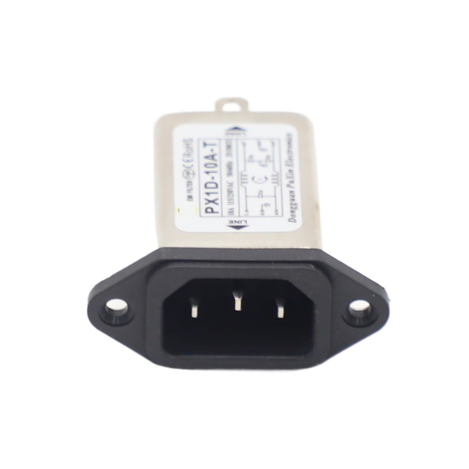 Filtre AC monophasé PX1D-10A-T Filtre de Prise