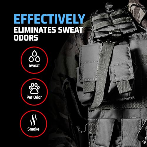 Vest Odor Remover Spray – for Police Gear, Law Enforcement Accessories & Tactical Equipment – Non-Toxic, Residue-Free, Long-Lasting Fresh Scent – 2 Pack - Thumbnail 3