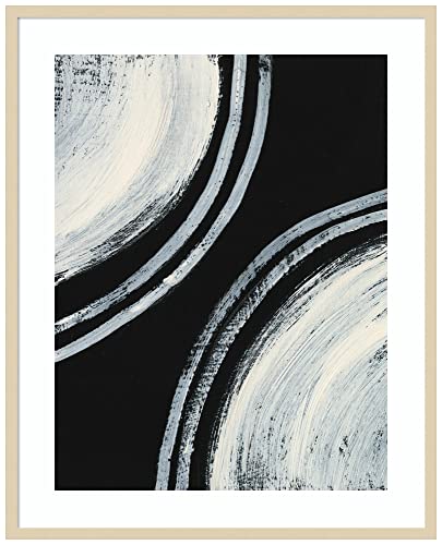 Amanti Art Framed Wall Art Print 41x33 Ivory and Black