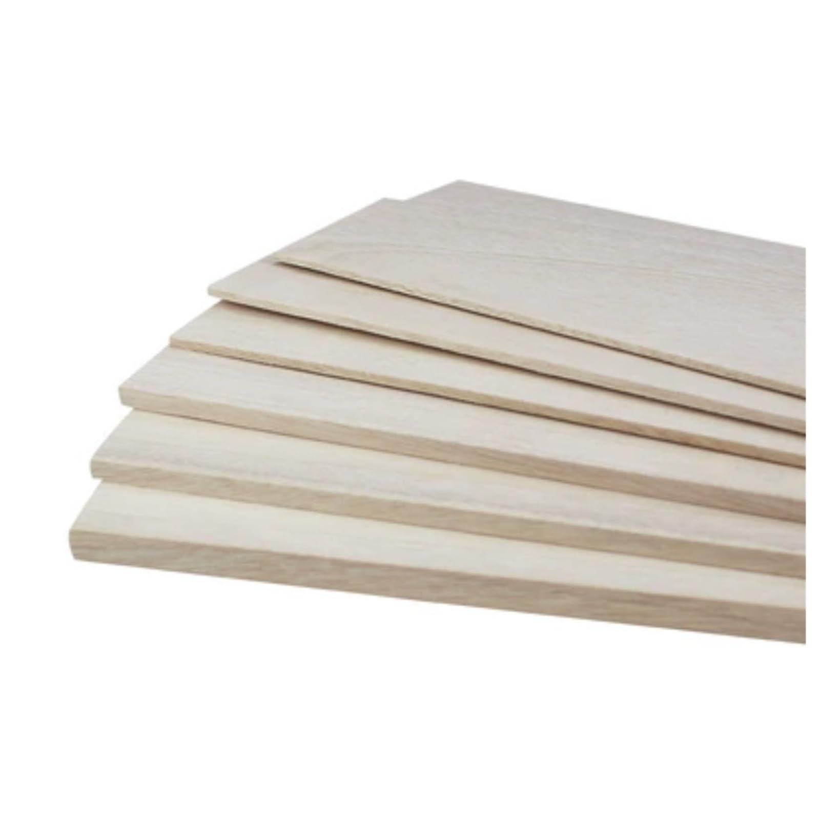 Nieobrobione cienkie deski z drewna Niedokończone klocki drewniane, deski z drewna kamforowego, opakowanie 5 sztuk 200x100mm 3-15mm do majsterkowania(8mm)