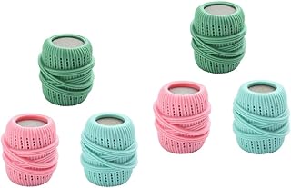 NIYANGLE 6 Peças Bola De Lavanderia Para Máquina De Lavar Bolas De Lavanderia Bola De Lavanderia Gratuita Esponja De Lavagem De Roupa Alternativa Secador De Animais De Estimação Máquina De