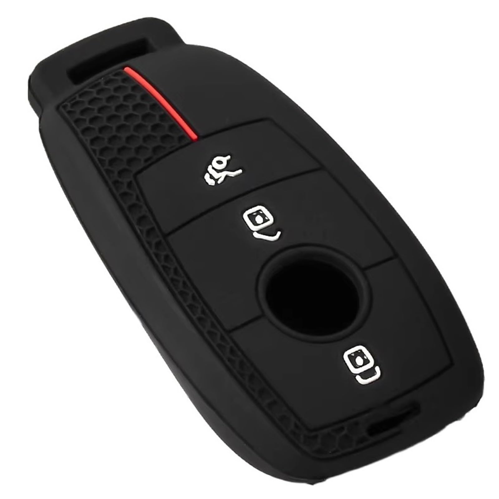 Carcasa Llave Coche Compatible Con Mercedes-Benz Para W177 W205 W213 W222 X167 1 Uds 3 Botones Mando A Distancia De Coche Funda Carcasa Repuesto
