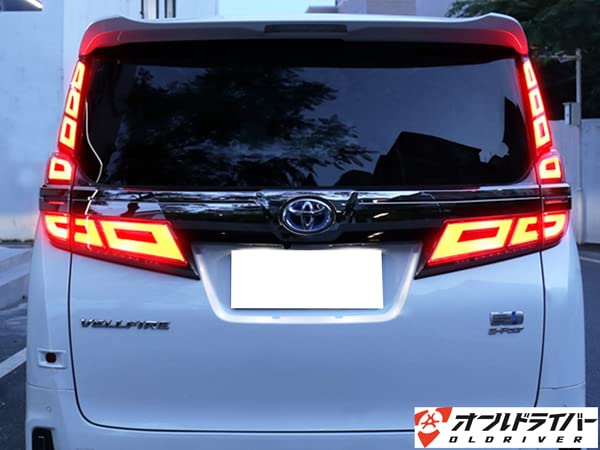 Amazon.co.jp: アルファード ヴェルファイア 30系 Dピラー LED 