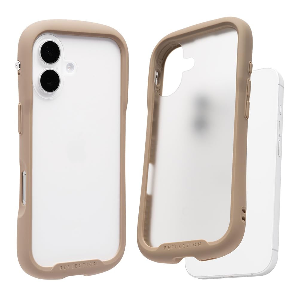 Amazon.co.jp: iFace Reflection Frost iPhone 17 ケース クリア 強化
