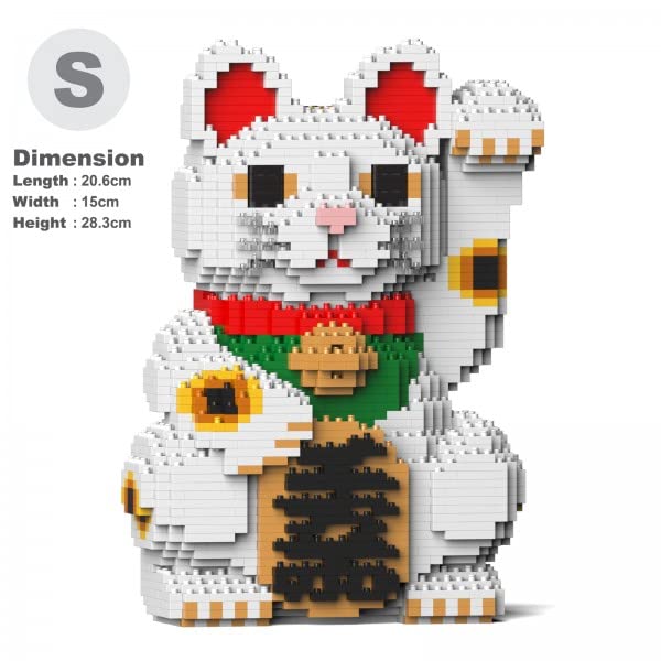 【日本未発売】 ナノブロック互換 招き猫 おもちゃ パズル 暇つぶし b 日本未発売】 ナノブロック互換 招き猫 おもちゃ パズル