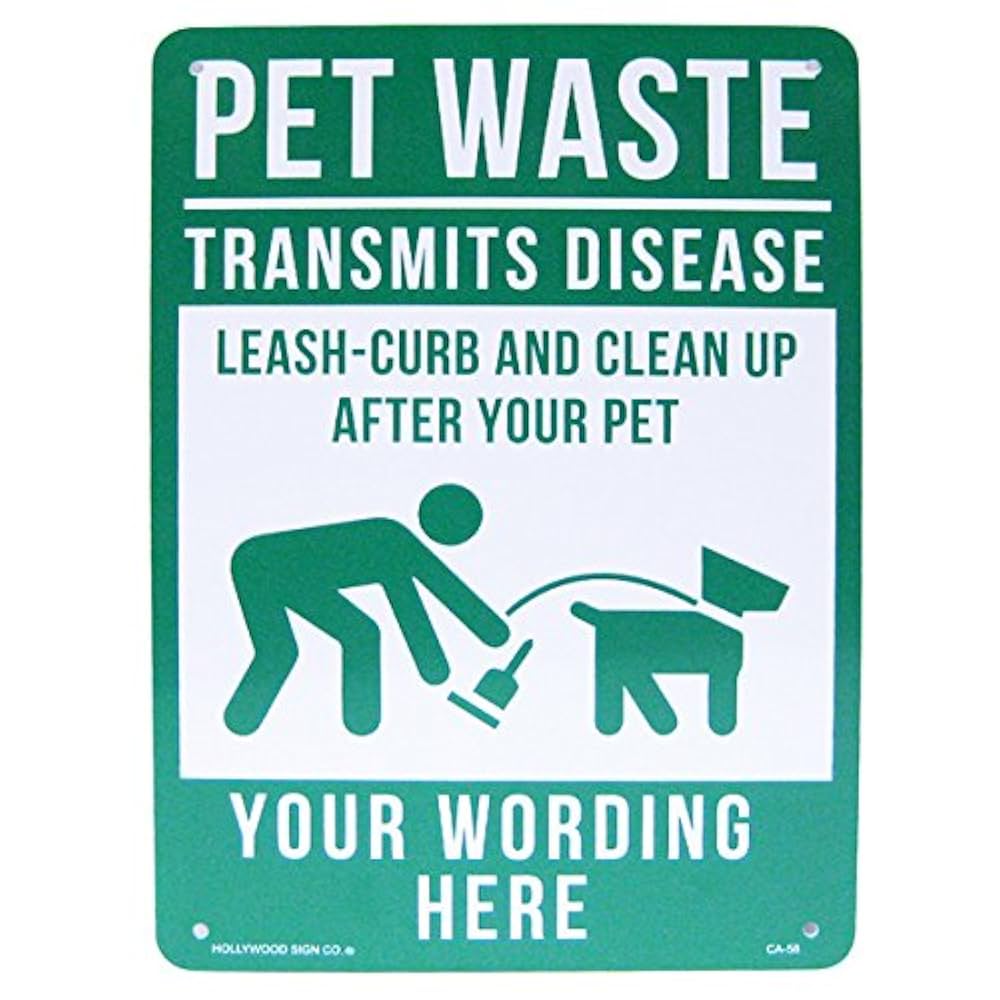 ロードサイン 犬看板 DOG WASTE Amazon.co.jp: 注意看板!ペットの糞を後始末しょう!アメリカン
