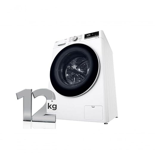 Lava e Seca Smart Lg Vc4 12kg Branca Com Inteligência Artificial Aiddcv5012wc4110v