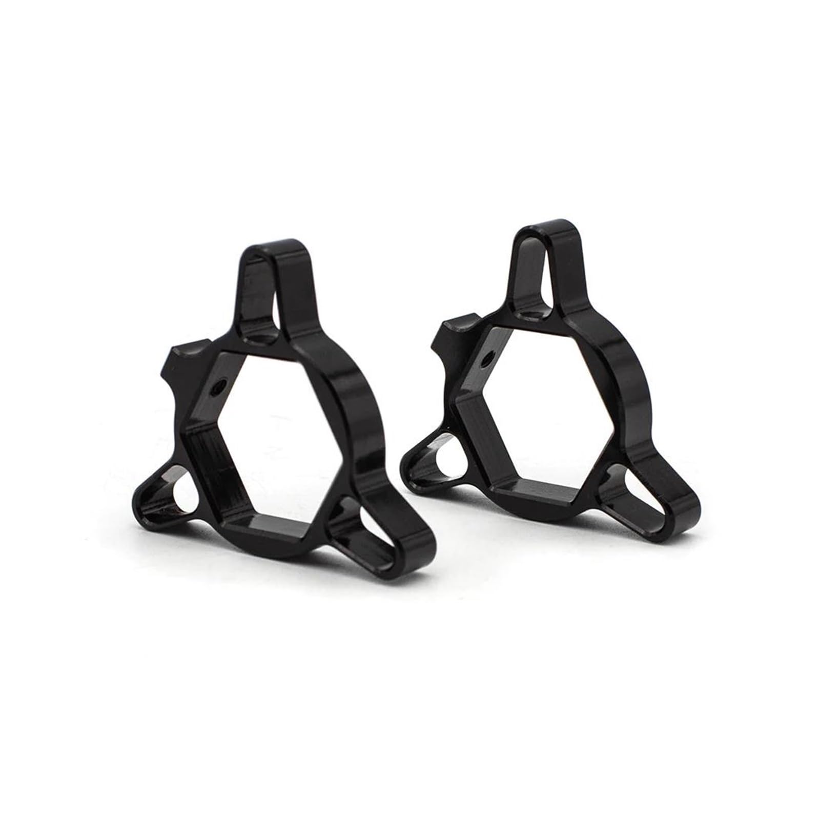 Regolatori Precarico Forcella Anteriore per KA&WASAKI ZX-10R Z750 ZX6R ZZR1400 Z800 Moto 14mm Ammortizzatori Forcella Precarico(Nero)