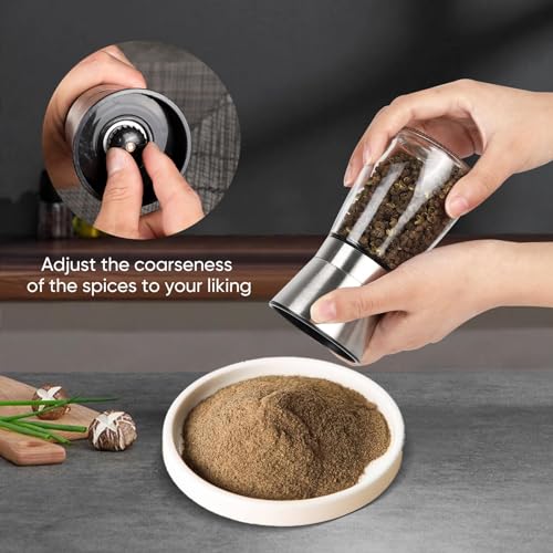 Peugeot Paris U Select Duo Salt and Pepper Mill Set 18cm Natural Beech