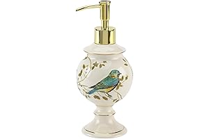 Gilded Birds Vintage Soap Dispenser: A Touch of Timeless Elegance for Your Bathroom