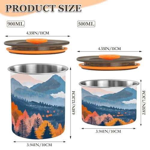 Envase para café de acero inoxidable 30oz con tapa hermética miniatura 2