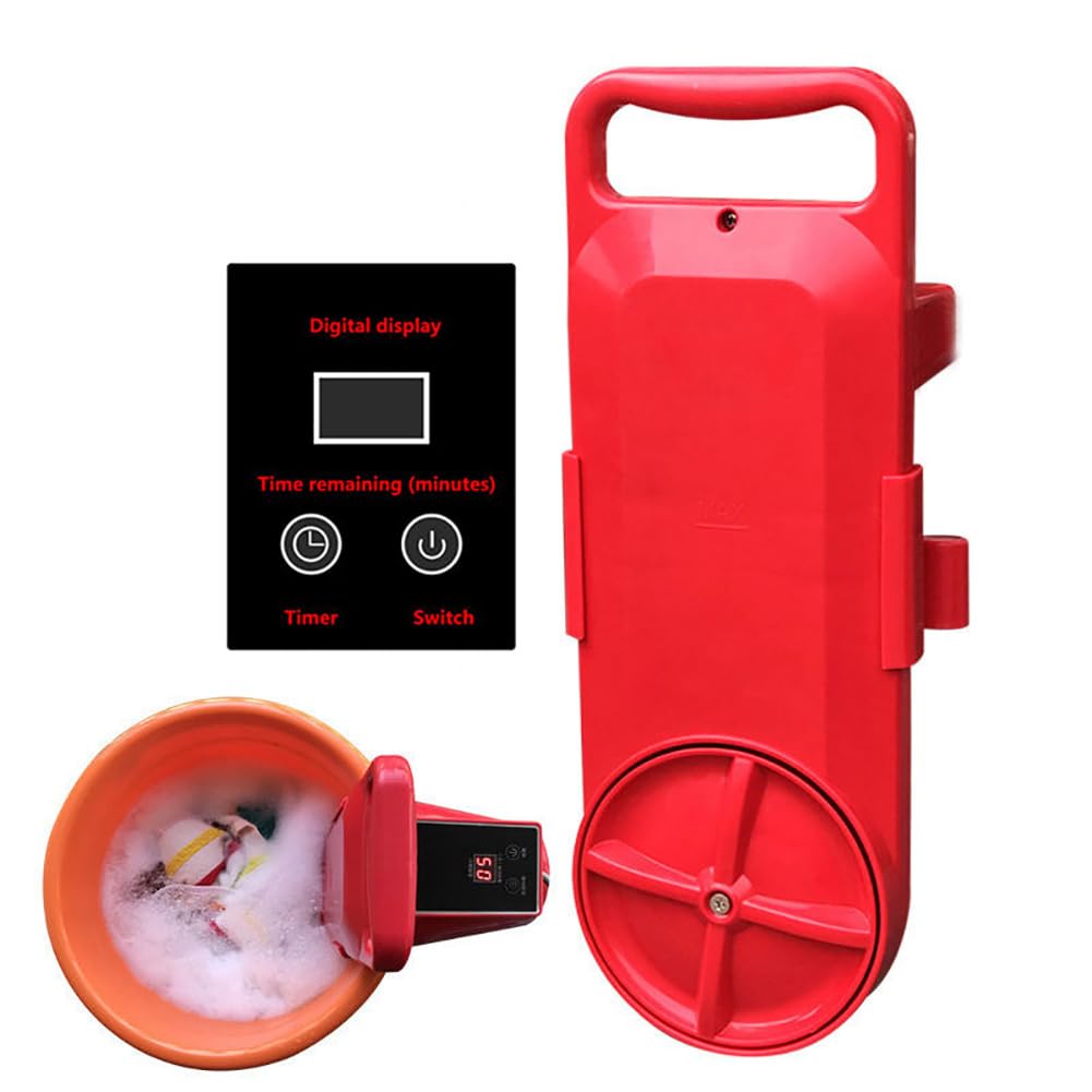 Maszyna elektryczna Dwukierunkowa obrotowa pralka - 3-5 kg Przenośna pralka do ubrań Środek do czyszczenia mieszkania, moc 150 W w 5 minut - Automatyczna pralka do skarpet