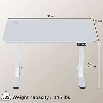 tamasab Amazon.com: Furmax Electric Height Adjustable Standing Desk