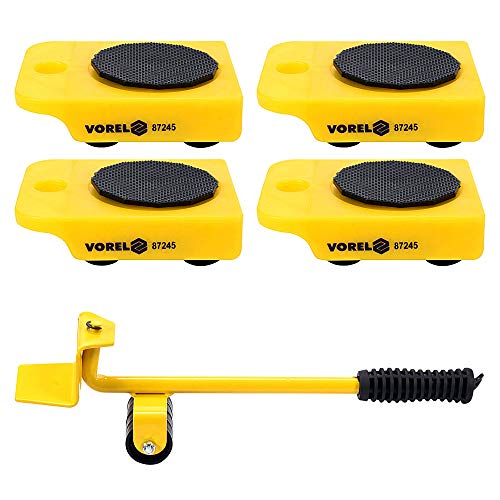 deplacer meuble VOREL| deplacer meuble lourd, jusqu’à 150kg, furniture transport tools pour meubles, roues pour meubles