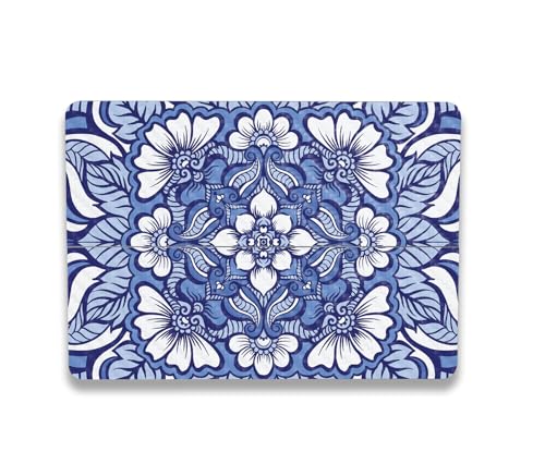 Image of MightySkins Carbon Fiber Skin Compatible with Microsoft Surface Laptop Studio 2 (2023) Full Wrap Kit - Flower Mandala | Protective Durable Textured Carbon Fiber Finish | Made in The USA