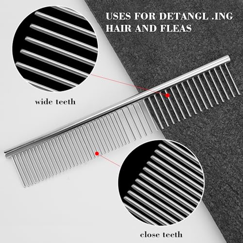 4-Piece Dog Grooming Scissors Set - Curved & Straight, Safety Round Tip, Stainless Steel, Professional Pet Scissors with Storage Bag - Image 6