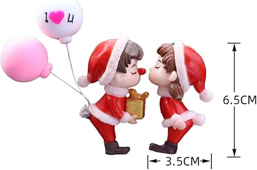 Miniatura 7 de Decoración de automóvil con dibujos animados para parejas, lindos adornos para automóvil, encantadora decoración de coche para pareja, decoración de