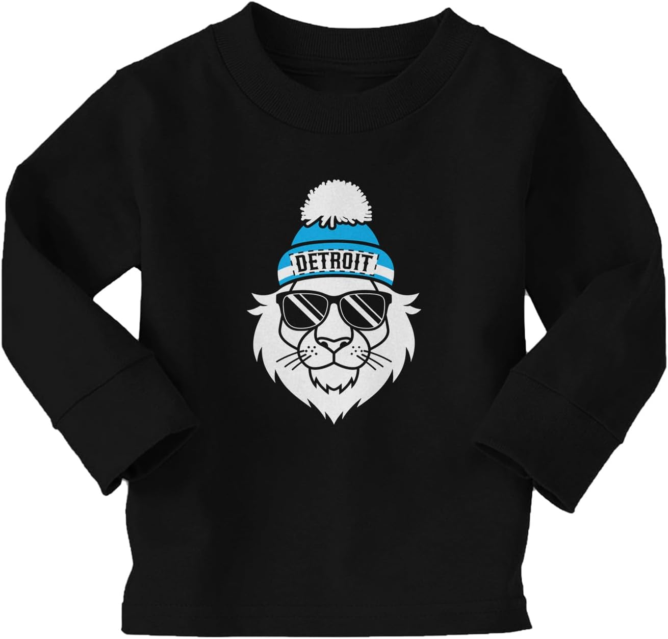 Haase Unlimited Lion with Beanie - Shades Detroit Infant/Toddler Cotton Jersey T-Shirt