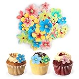 🌼ANWENDBARE GELEGENHEITEN: Diese hochwertigen essbaren Glasuren sind schöne Dekorationen wie Weihnachten, Hochzeit, Geburtstag, Babyparty-Jubiläum, Verlobung, Neugeborene, jede Themenparty.