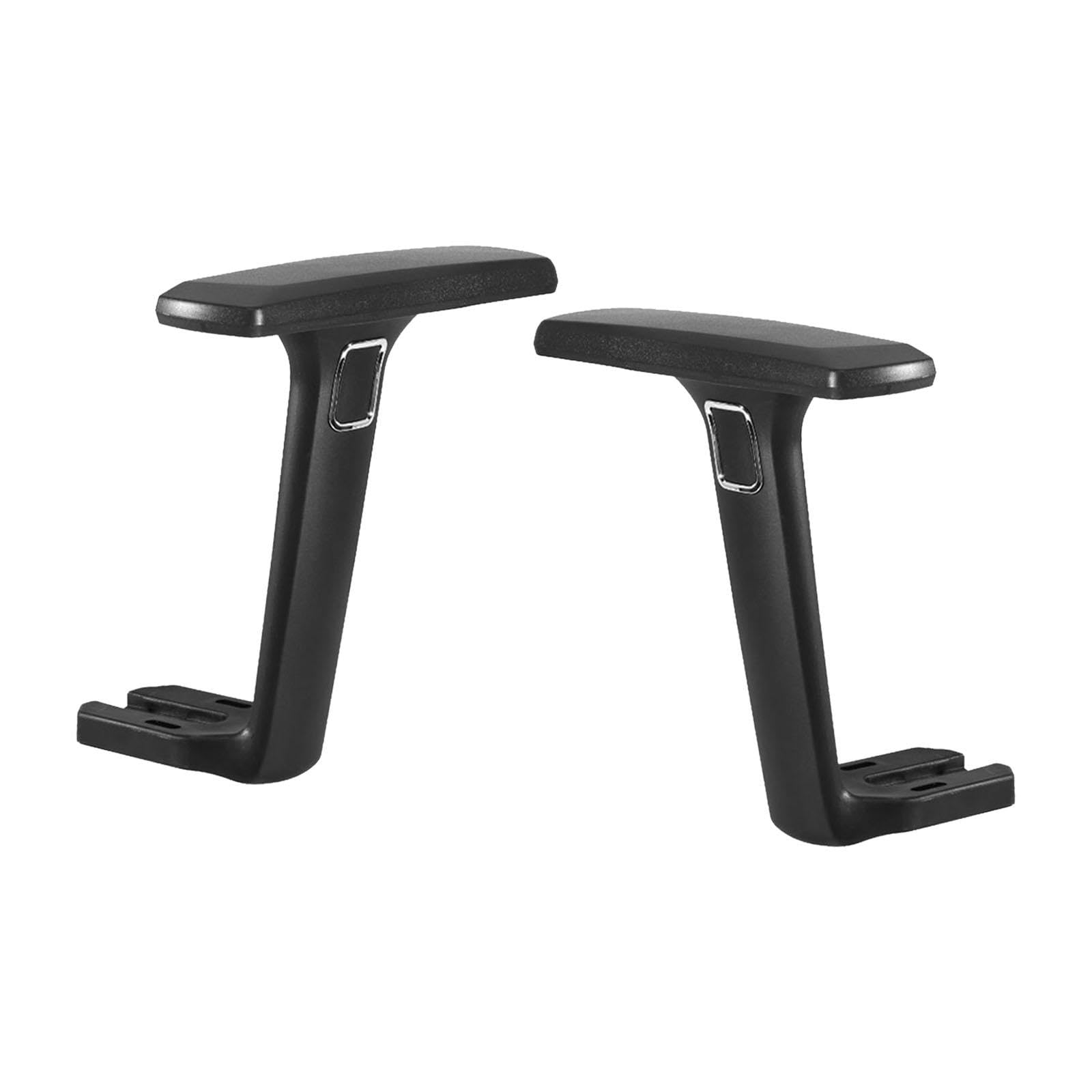 Milageto 2 reposabrazos para Silla, cómodo y fácil de Instalar, Accesorio Universal para Brazos de Silla de Juegos, Silla de Oficina, Estilo a