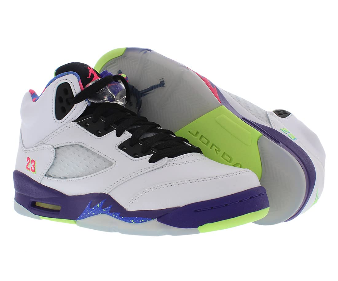 AIR JORDAN 4 Retro Grade School Black/White-Tour Yellow 408452-017 7Y