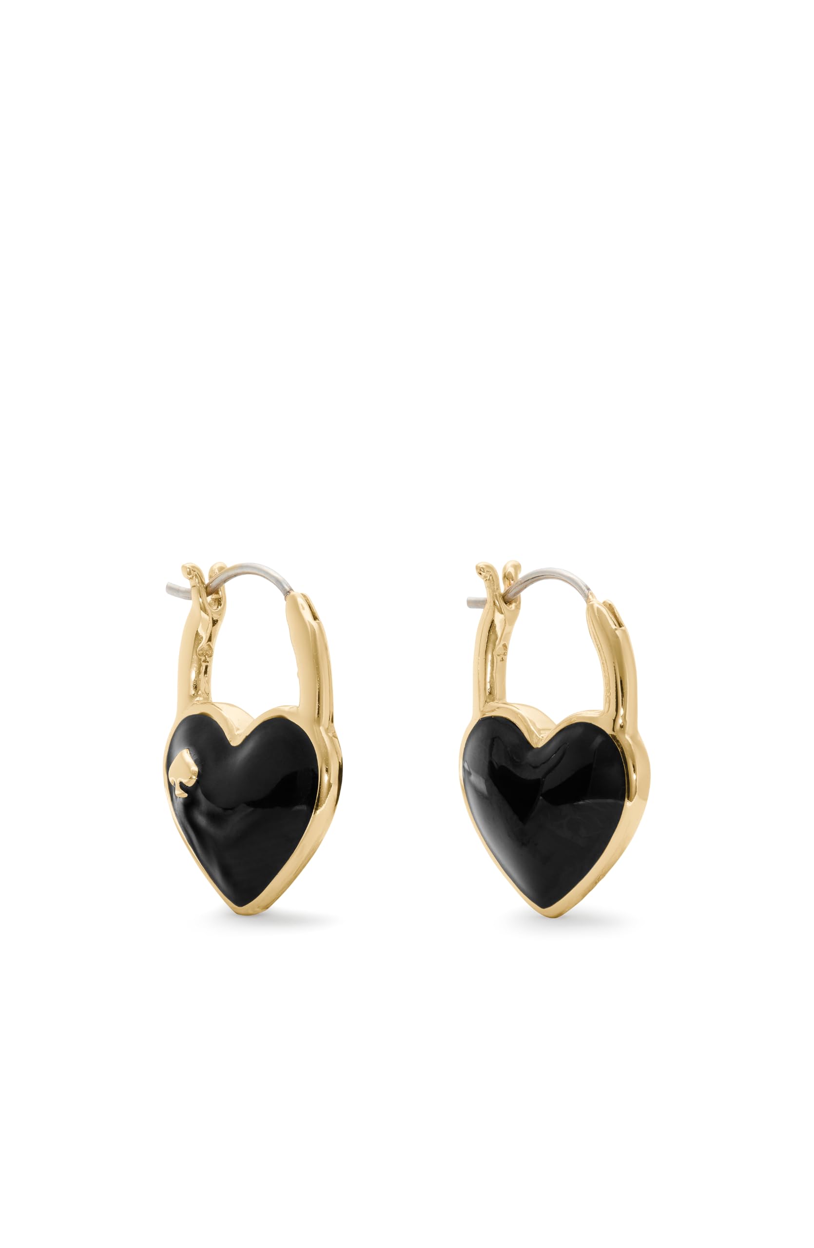 womens Heart and Spade Huggies