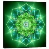 Posterlounge Mandala - Heilstrom Leinwandbild von Dolphins 