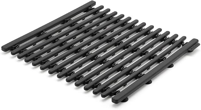 Brabantia Sink Mat, Silicone, Dark Grey, One Size