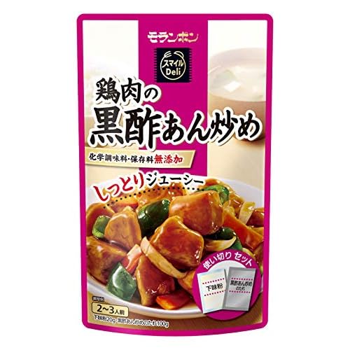 モランボン スマイルDeli 鶏肉の黒酢あん炒め