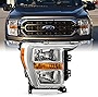 ACANII - For [Halogen Type] 2021 2022 2023 Ford F150 Pickup Truck Factory Style Headlight Headlamp Right Passenger Side