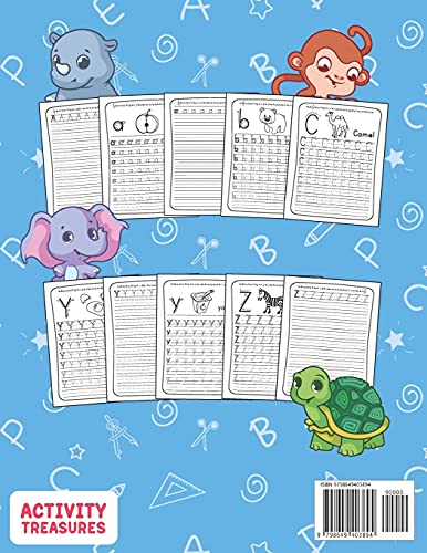 Letter Tracing Workbook For Preschoolers And Toddlers: A Fun ABC Practice Workbook To Learn The Alphabet For Preschoolers And Kindergarten Kids! Lots ... and Handwriting Workbooks for Children) - Image 2
